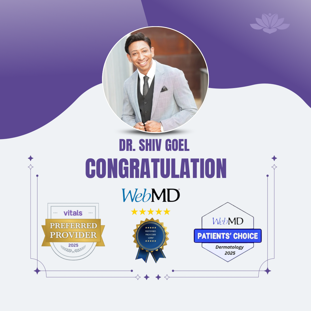 Dr. Shiv Goel WebMD and Vitals Awards